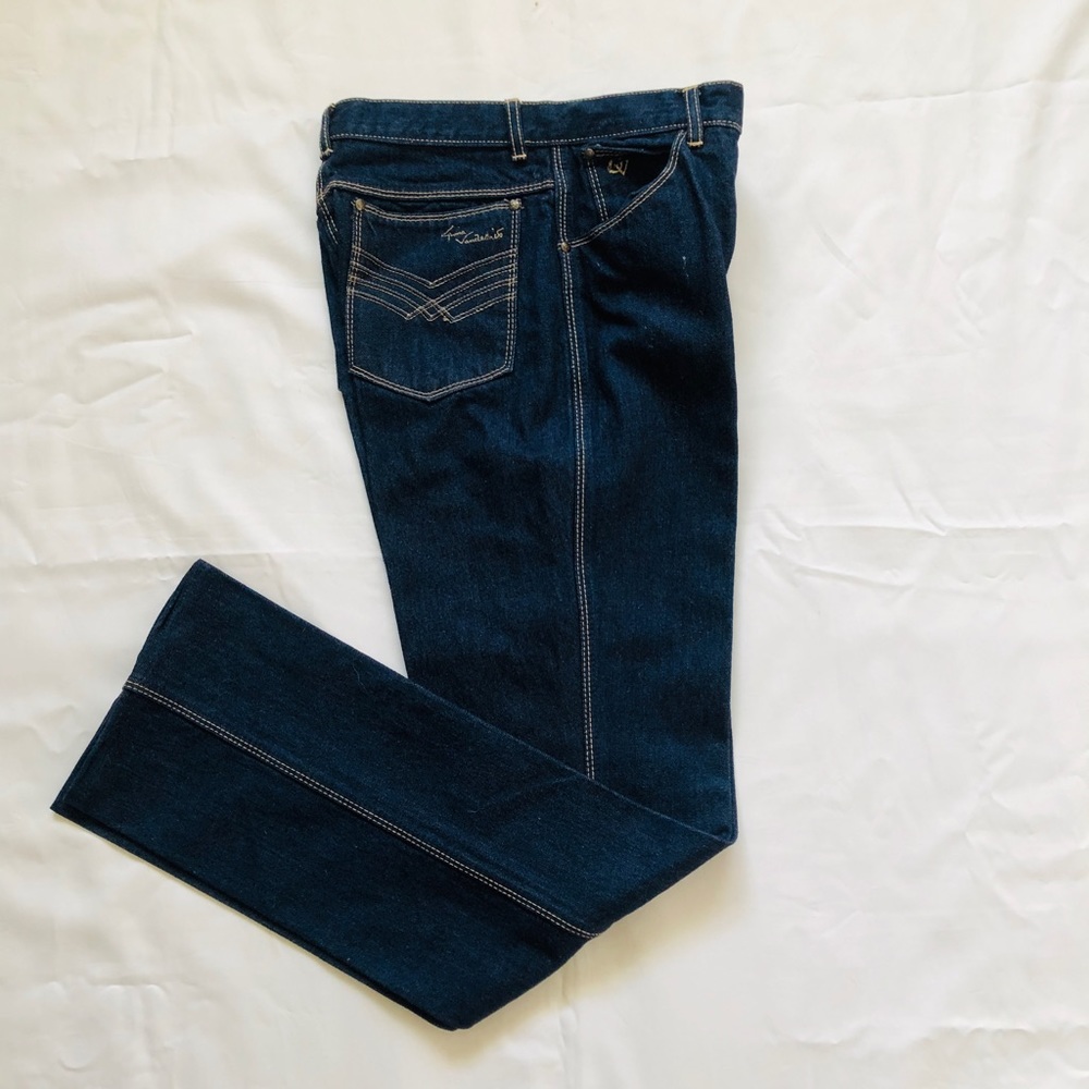 Gloria Vanderbilt vintage dark jeans